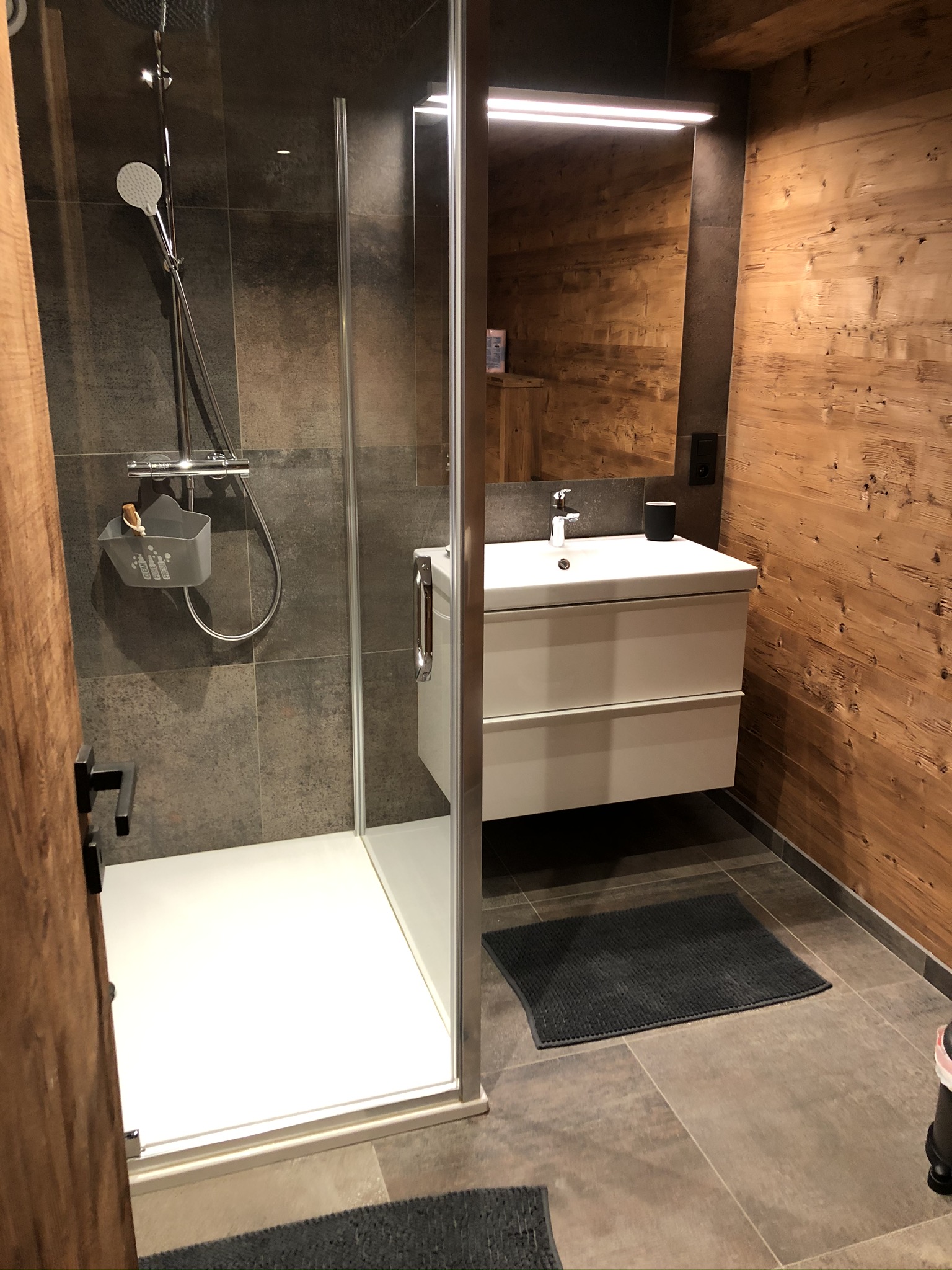 Salle de douche italienne